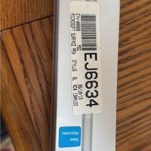 Microsoft Surface Accessory Box with Blue Text